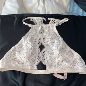 VS white bralette